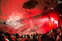 テミン「TAEMIN ARENA TOUR 2019 ～X～（Xに上付きTMが正式表記）」東京・日本武道館公演の様子。（撮影：田中聖太郎）