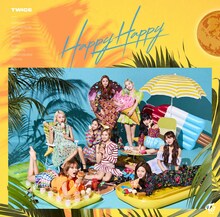 TWICE「HAPPY HAPPY」通常盤ジャケット