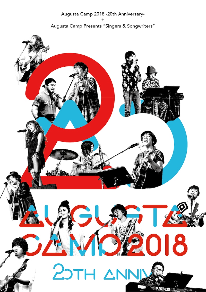 「Augusta Camp 2018 ‐20th Anniversary‐ Presented by The PREMIUM MALT'S」通常盤ジャケット