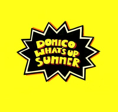 ドミコ「WHAT'S UP SUMMER」配信ジャケット