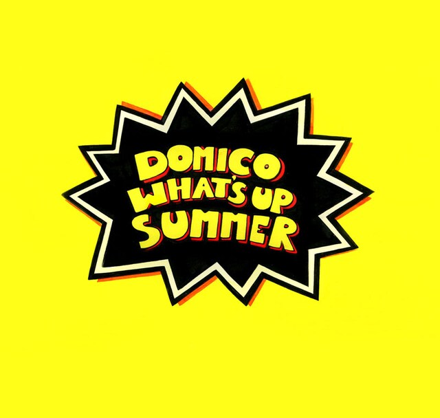 ドミコ「WHAT'S UP SUMMER」配信ジャケット
