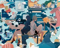 三月のパンタシア「8時33分、夏がまた輝く」キービジュアル第2弾