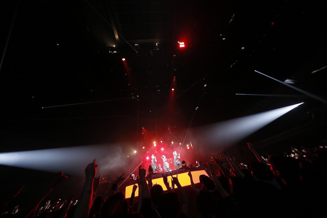 「BABYMETAL AWAKENS - THE SUN ALSO RISES-」の様子。（Photo by Tsukasa Miyoshi ［Showcase］）