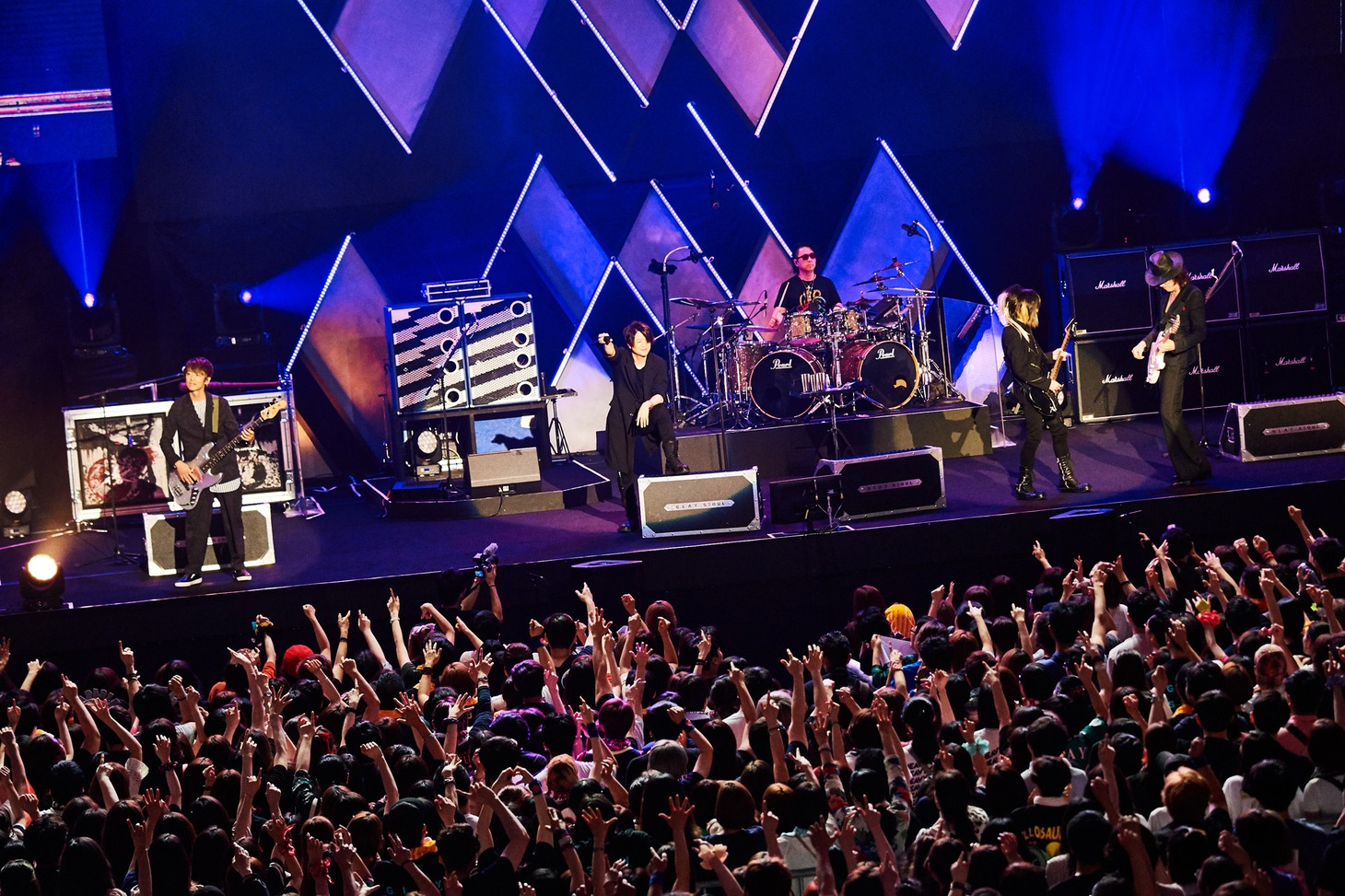 GLAY「GLAY 25th Anniversary Special Live in Seoul」の公演の様子。（撮影：田辺佳子）