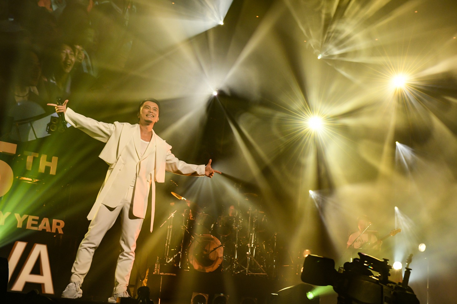 「KREVA NEW BEST ALBUM LIVE 成長の記録」の様子。