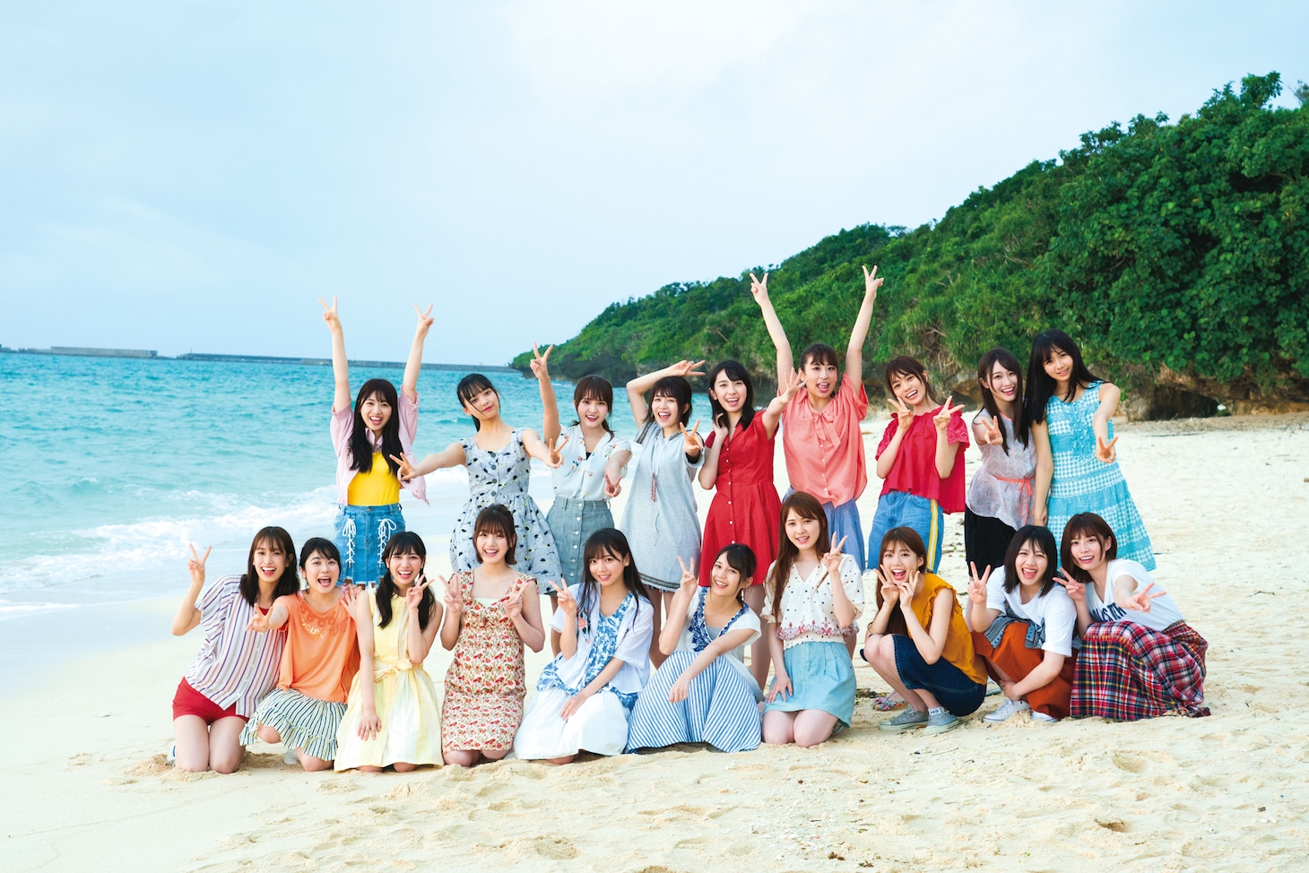 日向坂46「立ち漕ぎ」より。（撮影：YOROKOBI）