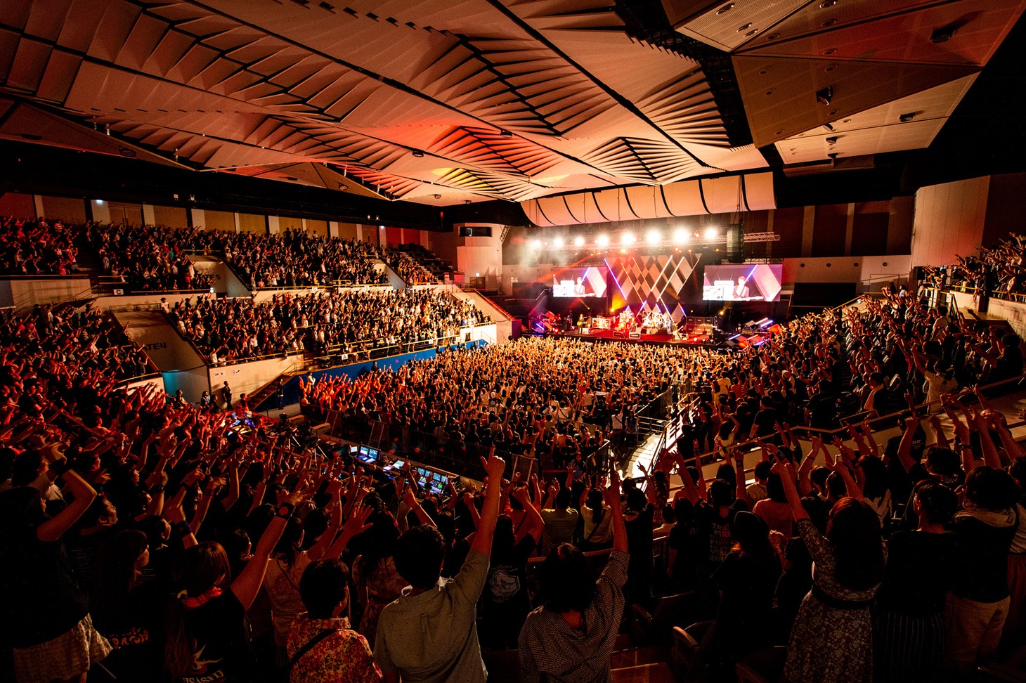 GLAY「GLAY 25th Anniversary Special Live in Seoul」の公演の様子。（撮影：岡田裕介）