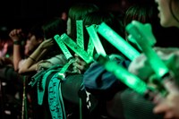 安本彩花生誕ソロライブ「歌って踊って歌謡show!!!安安～10年経っても中学生文句ありますか～♪～」の様子。