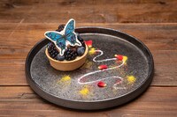 「アゲハ蝶の漆黒タルト」