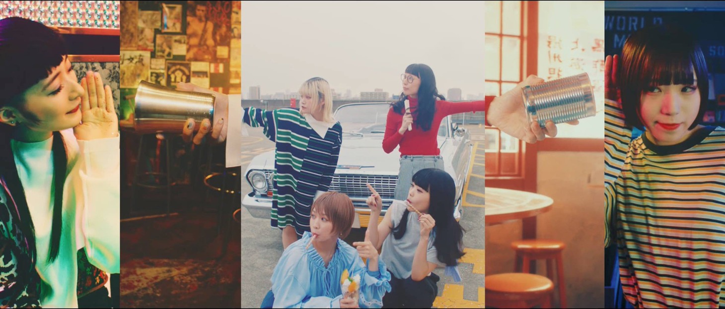 BiSH「MORE THAN LiKE」ミュージックビデオより。