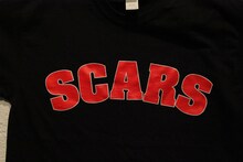SCARSオフィシャルTシャツTシャツ現物写真