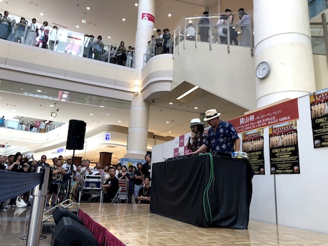 2018年の実演販売より。（写真提供：ユニバーサルシグマ）