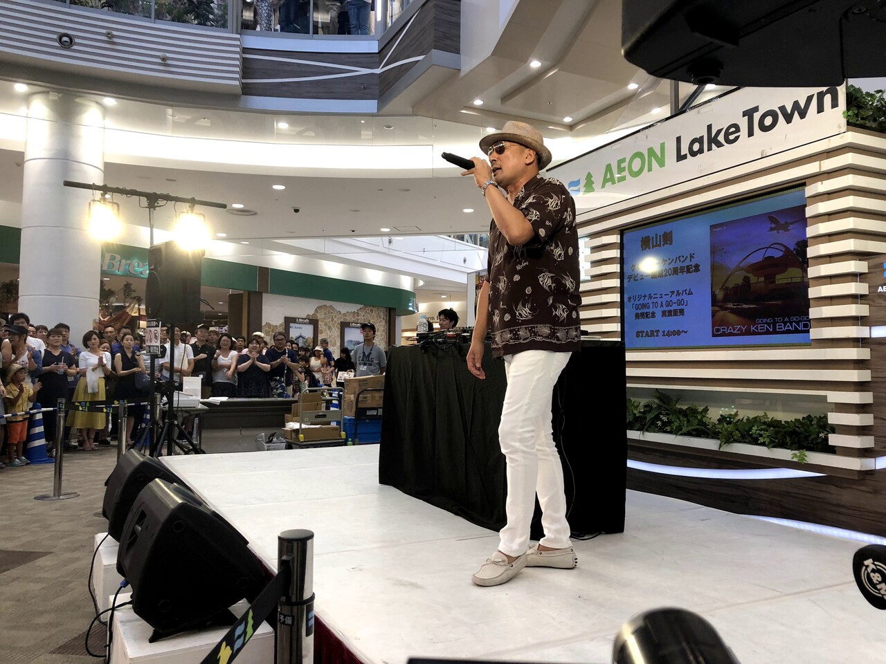 2018年の実演販売より。（写真提供：ユニバーサルシグマ）