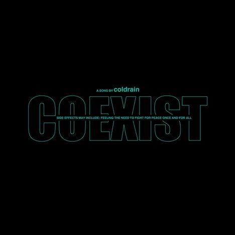 coldrain「COEXIST」配信ジャケット