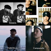 RAMZA、TOSHI蝮、YUKSTA-ILL、Campanella。