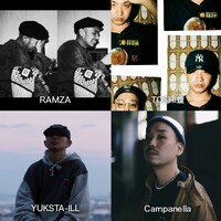 RAMZA、TOSHI蝮、YUKSTA-ILL、Campanella。