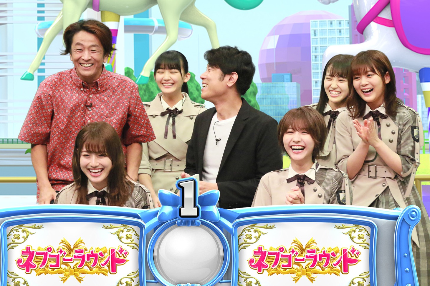 欅坂46チーム (c)フジテレビ