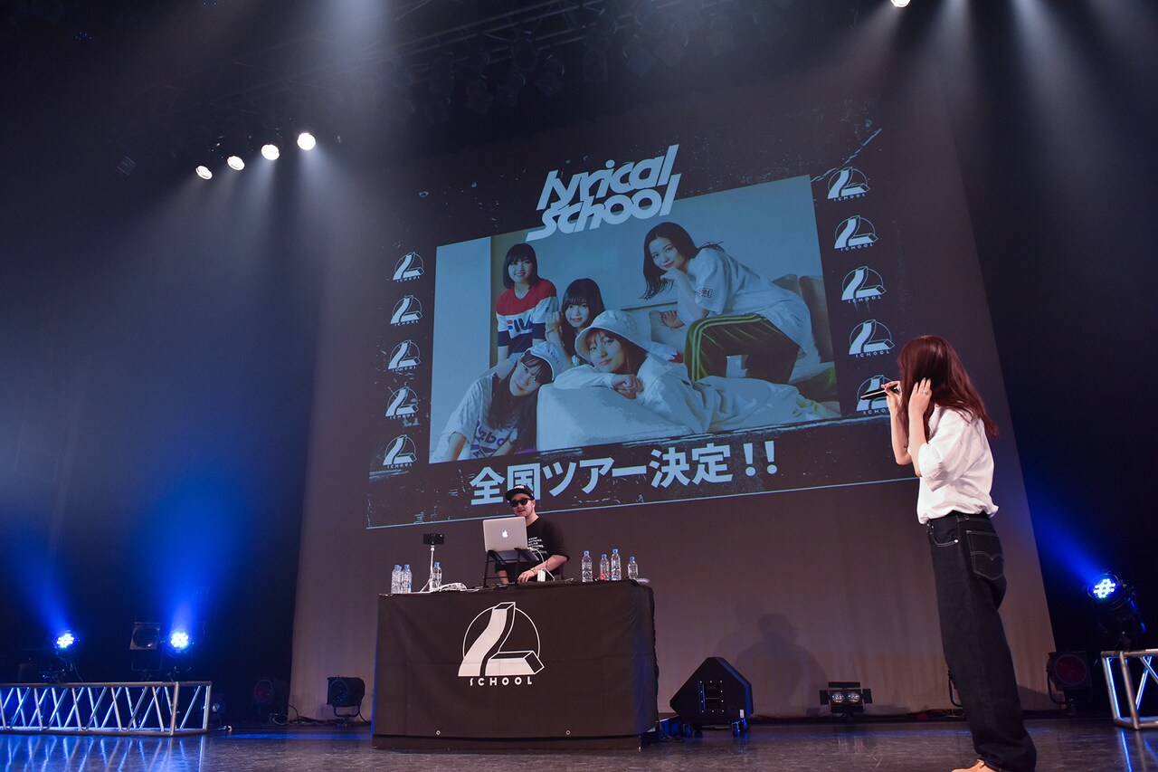 「lyrical school ONEMAN SHORT TOUR 2019 "ROAD SHOW"」神奈川・CLUB CITTA'公演の様子。