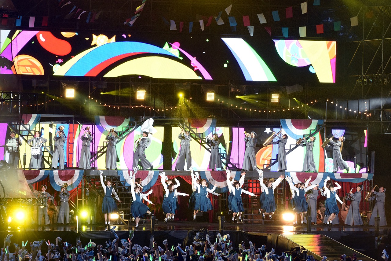 欅坂46「欅共和国2019」の様子。