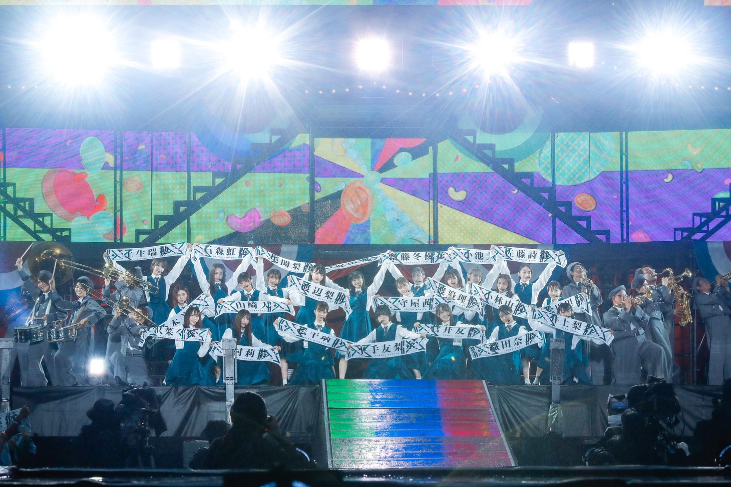 欅坂46「欅共和国2019」の様子。（撮影：上山陽介）