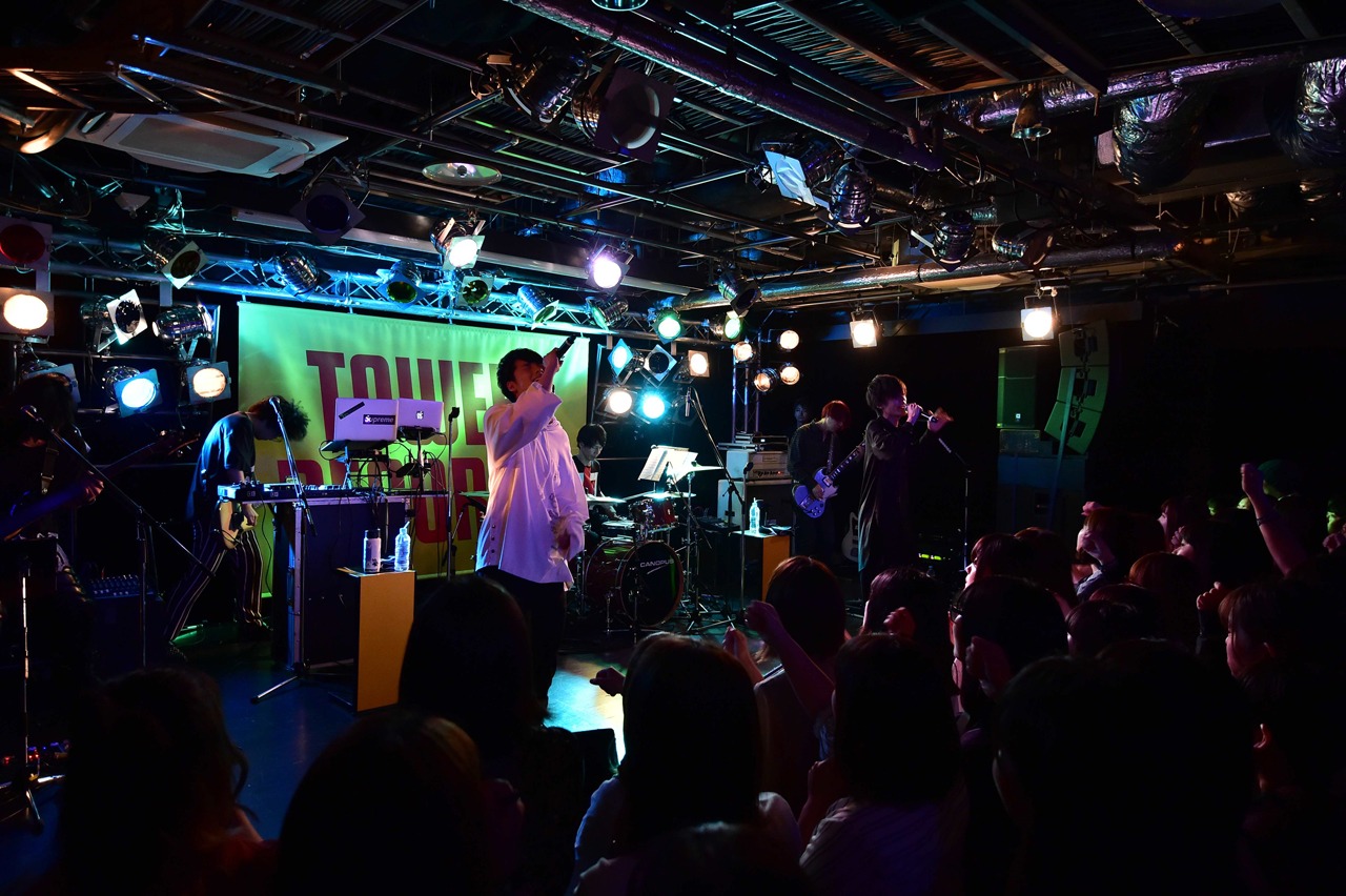 Only this time「『ANSWER』リリース記念イベント」東京・タワーレコード渋谷店B1F CUTUP STUDIO公演の様子。（Photo by MASA）