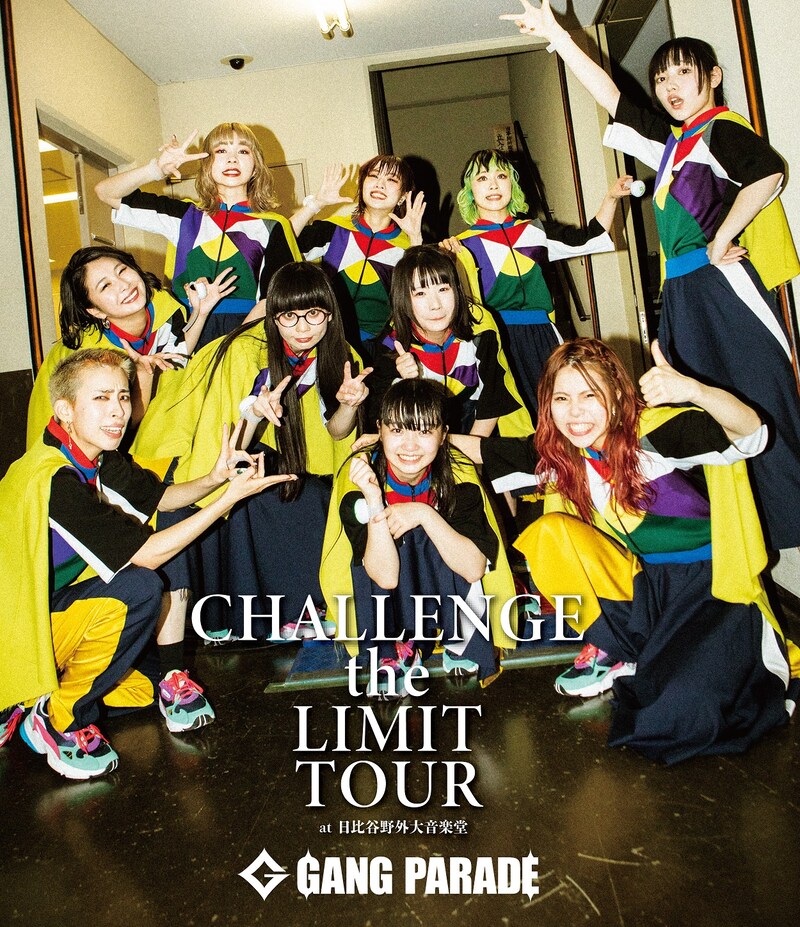 GANG PARADE「CHALLENGE the LIMIT TOUR at 日比谷野外大音楽堂」通常盤ジャケット