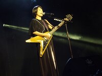「Japan Expo」でのmiwa。（写真提供：ソニー・ミュージックレコーズ）