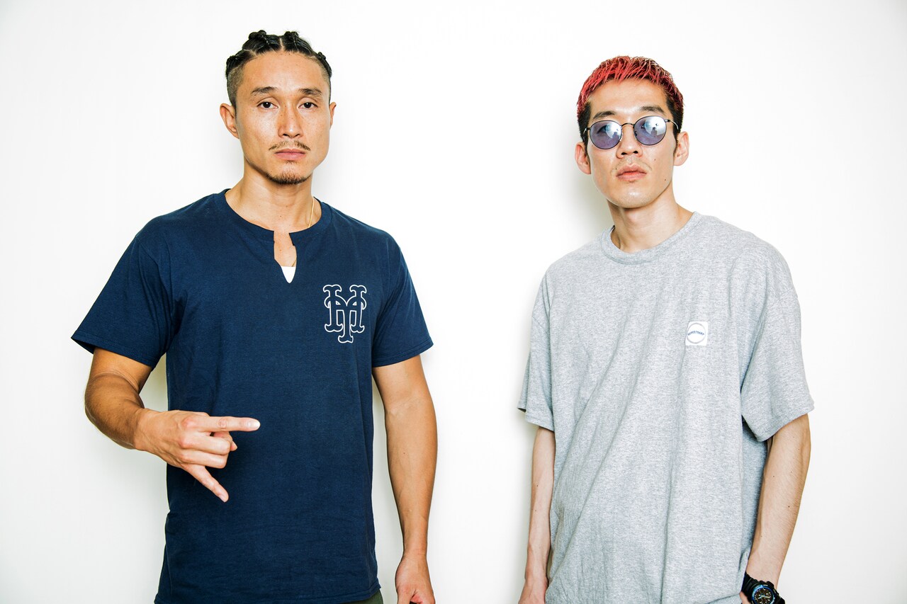 左からYoung Hastle、GG Ujihara。