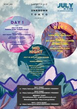 avengers in sci-fi「Unknown Tokyo ～Summer～」フライヤー