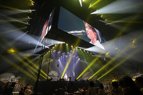 ナオト・インティライミ「ナオトの日 スペシャルLIVE 2019＠マリンメッセ福岡 ～今年は博多で待っとるよ！すごかぁ、たのしかぁ、最高か！みんなで来たらよかろうもん！ナオトの日やけん、楽しむばい～」の様子。（撮影：樋渡新一、日隈天明）