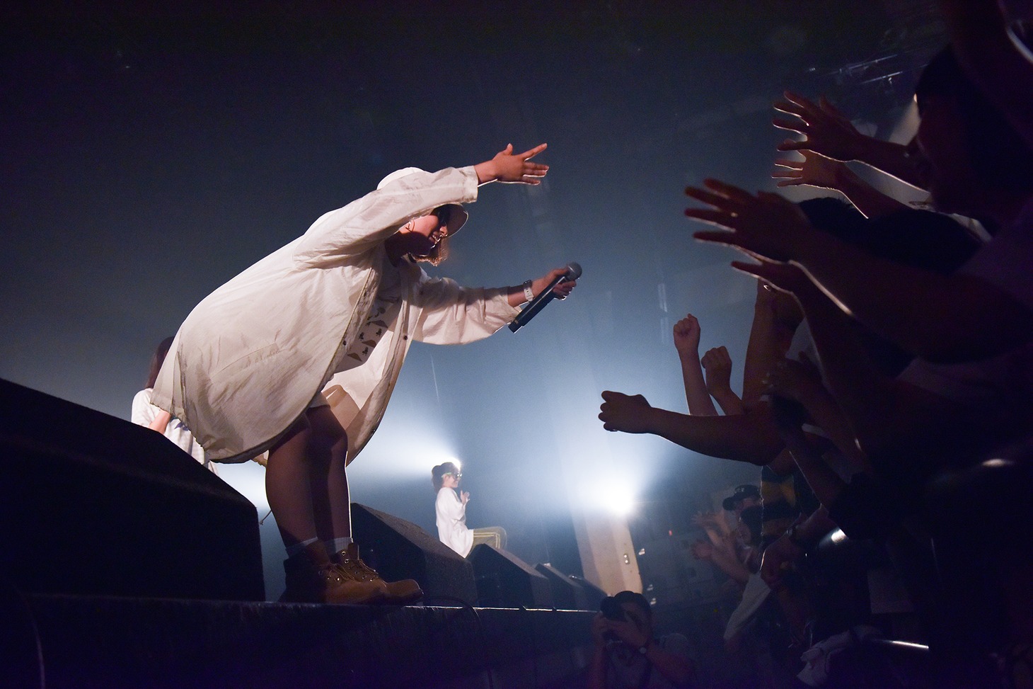 「lyrical school ONEMAN SHORT TOUR 2019 "ROAD SHOW"＠川崎CLUB CITTA'」の様子。