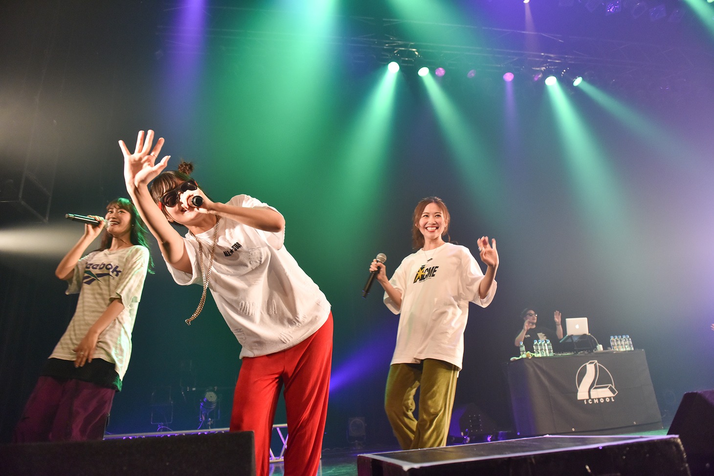 「lyrical school ONEMAN SHORT TOUR 2019 "ROAD SHOW"＠川崎CLUB CITTA'」の様子。