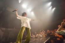 花道に飛び出したhime。