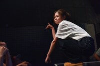 花道でくつろぐhime。