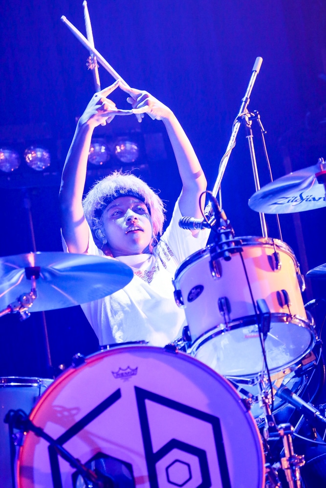 ルリちゃん（Dr）（撮影：森好弘）