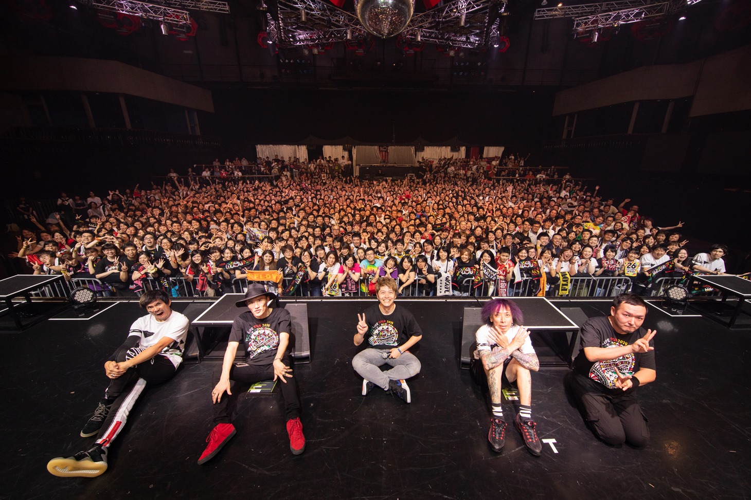 FLOW「FLOW LIVE TOUR 2019『TRIBALYTHM』」東京・新木場STUDIO COAST公演の様子。（撮影：木村泰之）