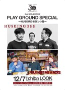 「the 30th LUCKY～PLAY GROUND SPECIAL・HUSKING BEEレコ発～」フライヤー