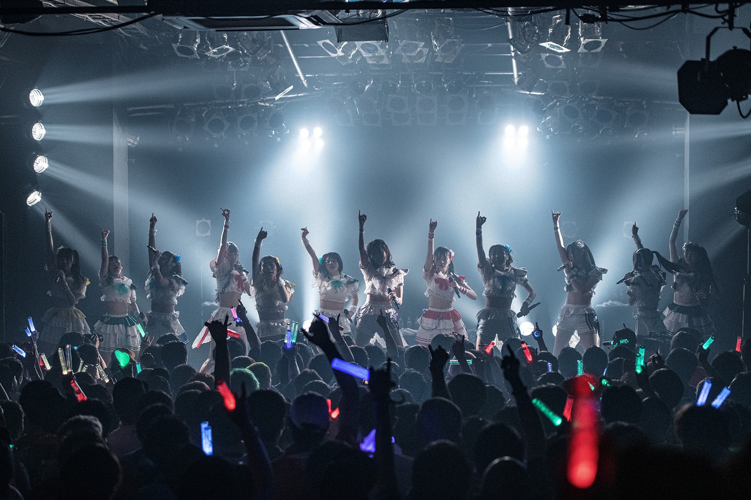 本日7月14日に行われた「虹コン5周年Anniversary LIVE～今年もあなたと過ごすサマー！～」の様子。