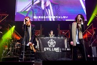 玉井詩織（ももいろクローバーZ）×ドレスコーズ×TeddyLoid（写真提供：キングレコード）