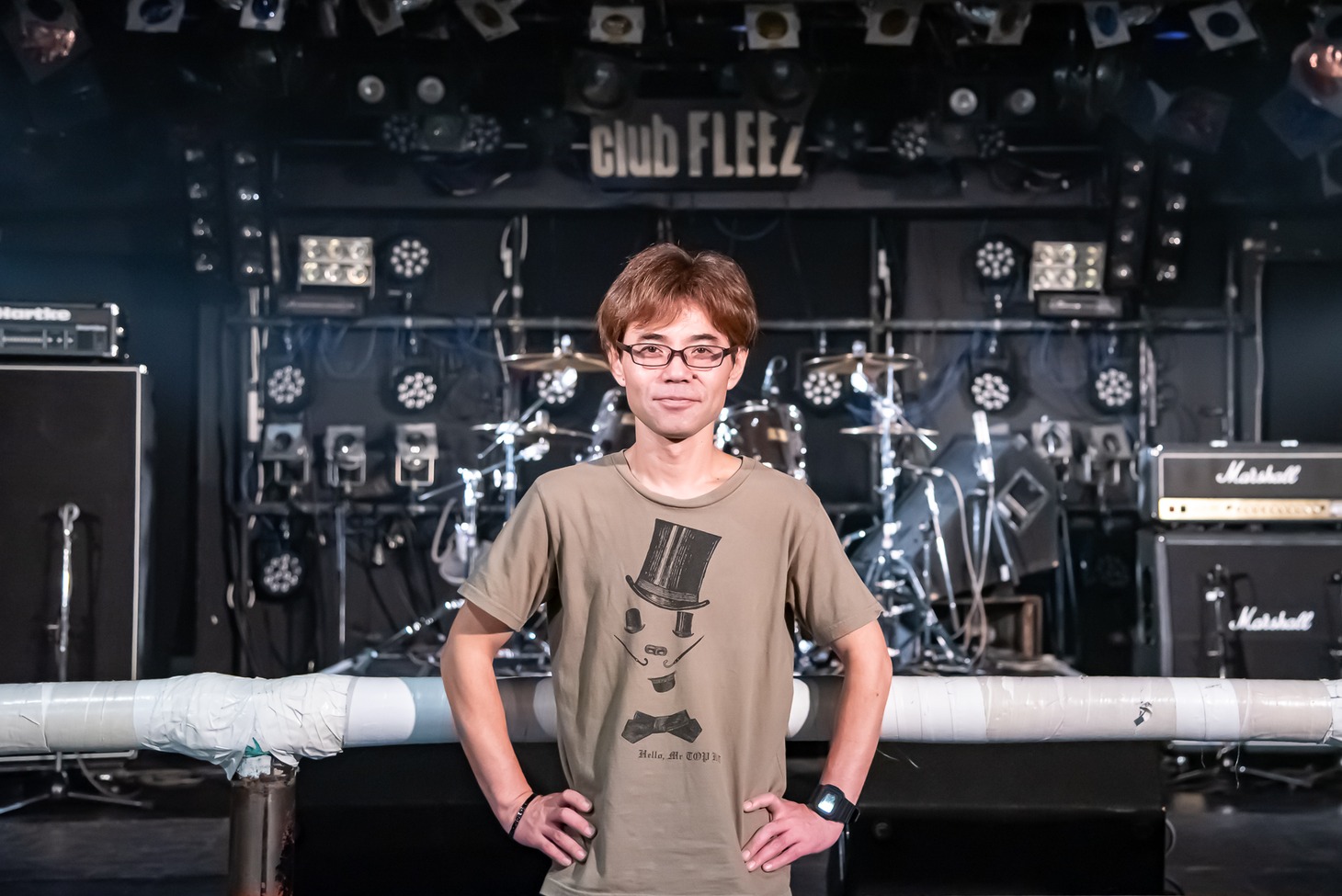 高崎clubFLEEZの現店長・本多裕和氏。