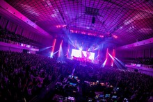 Suchmos「Suchmos ARENA TOUR 2019」福岡国際センター公演の様子。（Photo by Shohei Maekawa）