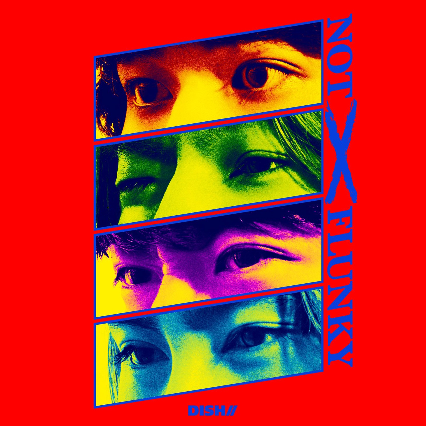 DISH//「NOT FLUNKY」ジャケット
