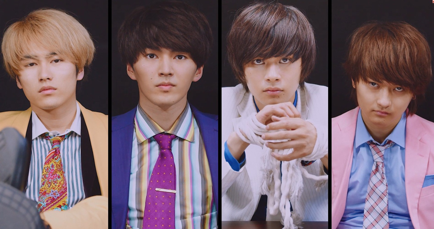 DISH//「NOT FLUNKY」MVのワンシーン。