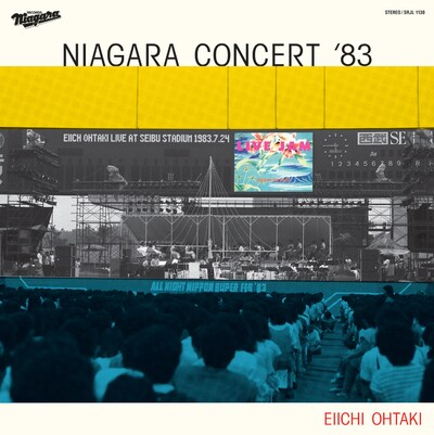 大滝詠一「NIAGARA CONCERT '83」アナログ盤ジャケット