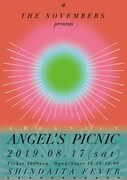 「THE NOVEMBERS presents "天使のピクニック"」告知ビジュアル