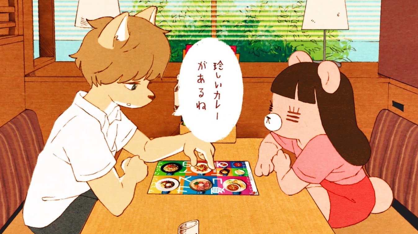 コレサワ「ガストで君とバターチキンカレー」ミュージックビデオより。