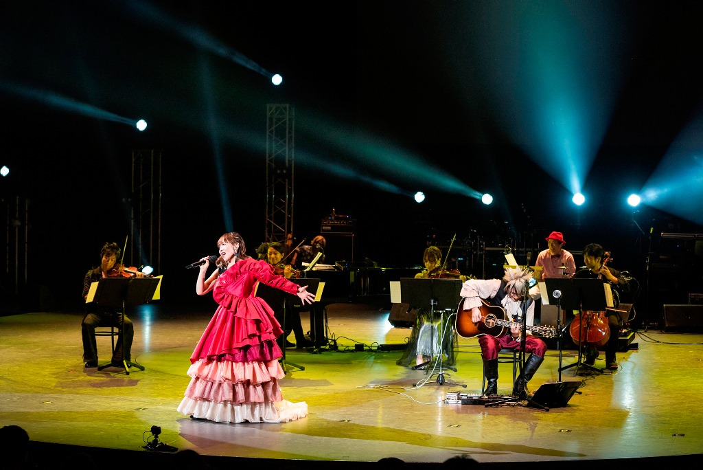 angela「angela Asia Tour 2019 "aNI-SONG"」千葉公演の様子。