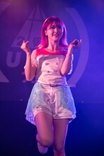 アップアップガールズ（仮）の森咲樹。（写真提供：YU-Mエンターテインメント）