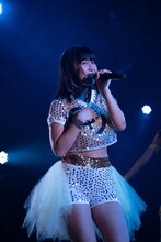 アップアップガールズ（2）の島崎友莉亜。（写真提供：YU-Mエンターテインメント）