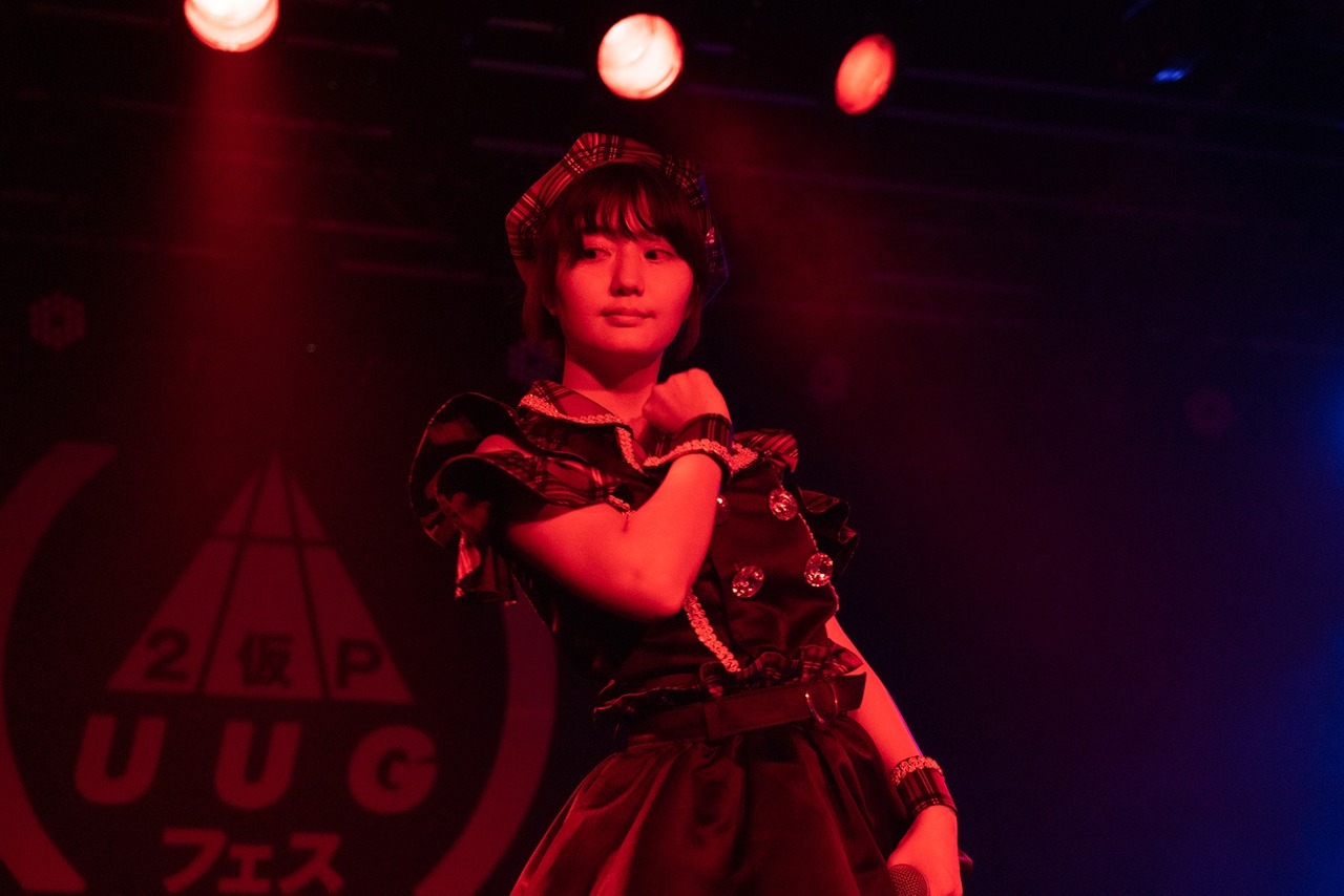 アップアップガールズ（仮）の新井愛瞳。（写真提供：YU-Mエンターテインメント）